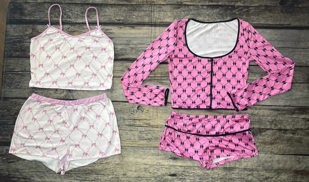 SHEIN Sleepwear Pink Pajamas Lot Womens Largey